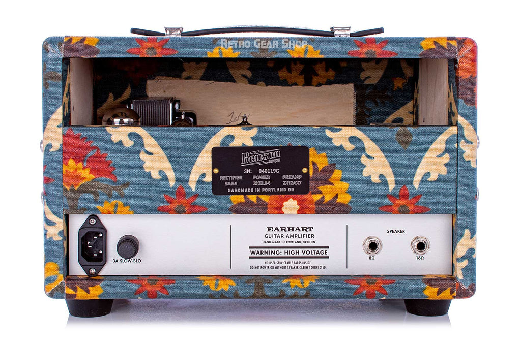 Benson Amps Earhart Head Aunt Gertie Rear