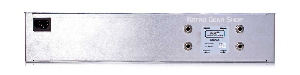 Benson Amps Studio Tall Bird Tube Spring Reverb Rear