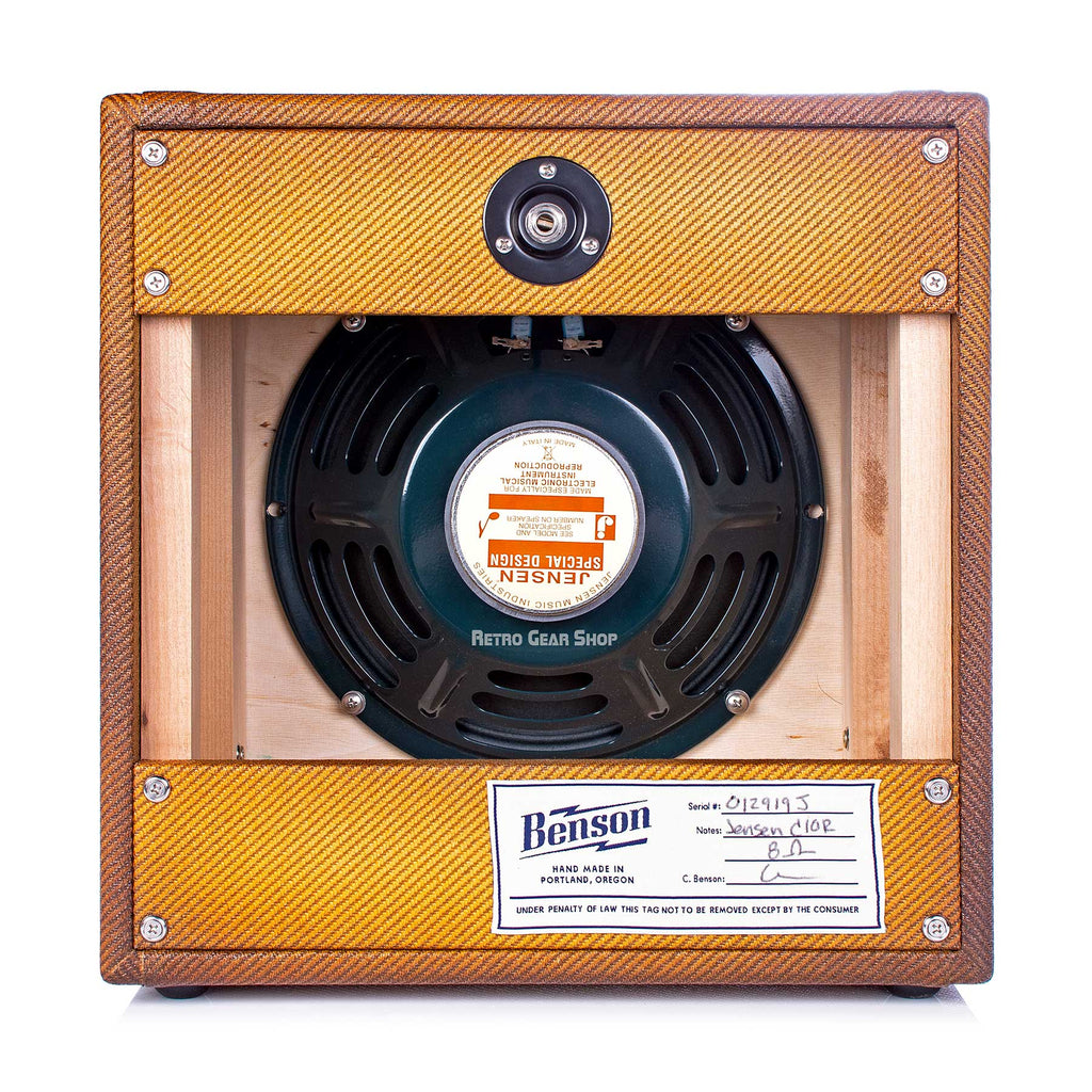 Benson Amps Vinny 1x10 Cab Rear