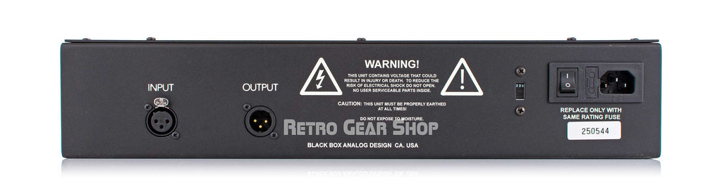 Black Box Analog Design MM-1 Rear