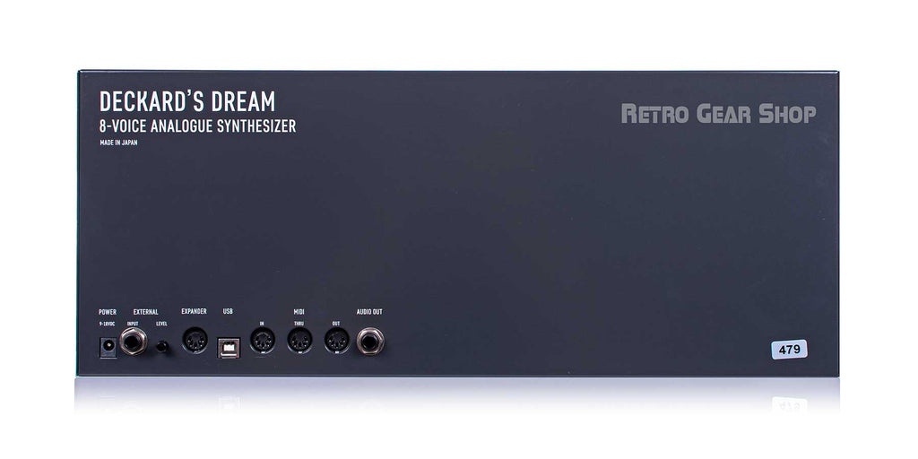 Black Corporation Deckard's Dream V2 Polysynth Rear