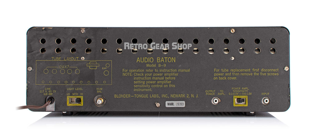 Blonder Tongue Audio Baton Rear