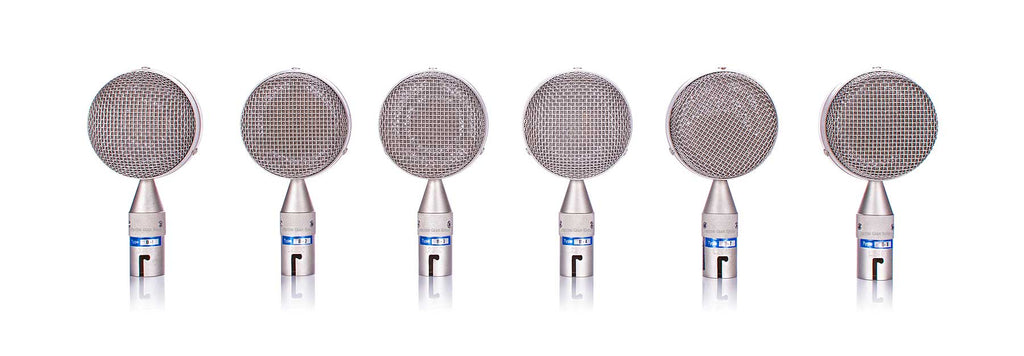 Blue Microphones Bottle 6 Capsule Set + Case B1 B2 B3 B4 B7 B8 Rear