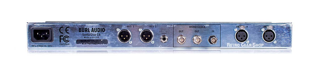 Burl Audio B2 Bomber ADC Rear