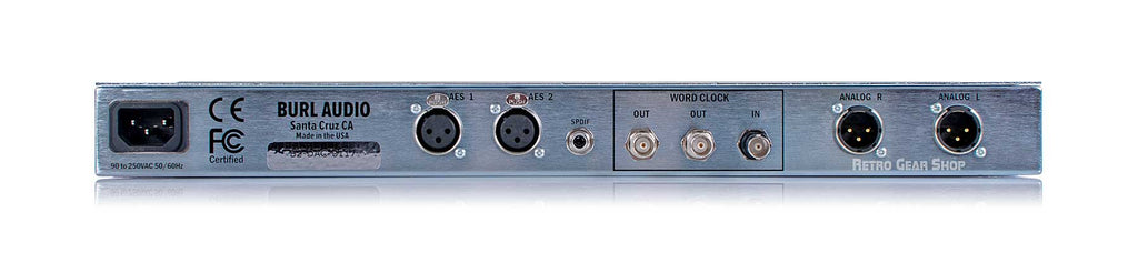 Burl Audio B2 Bomber Rear