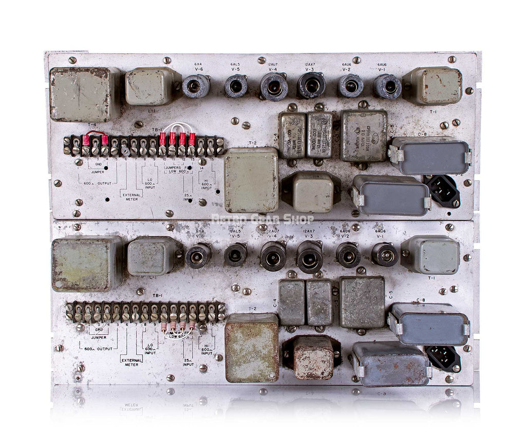 U.S. Department of Commerce CAA Tri-tronics Laboratory Vintage Rare Tube Compressor Limiter Rear