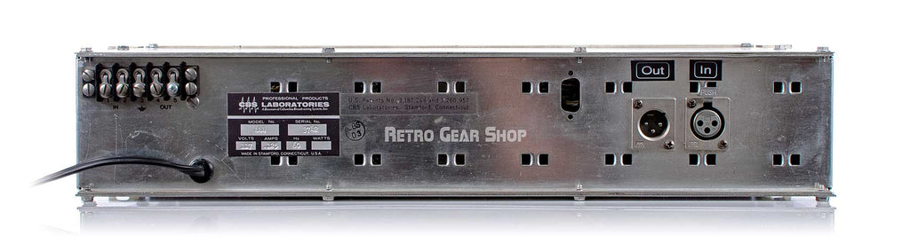 CBS Audimax III Limiter Serviced Rear