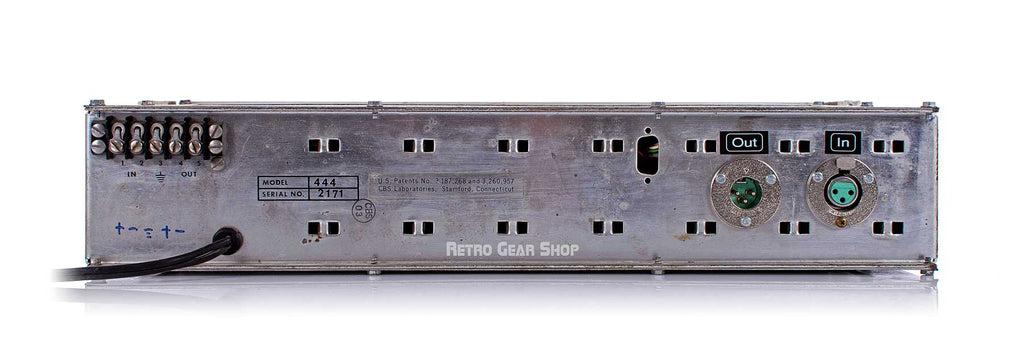 CBS Audimax III Limiter Serviced Rear