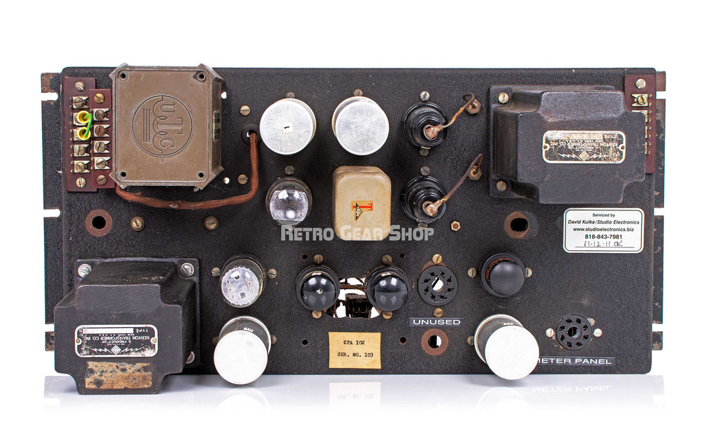 Reeves Sound Studio CPA 102 Rear