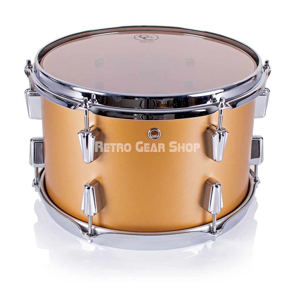 C&C Drums Satin Gold Kit Rack Tom 12" Rear