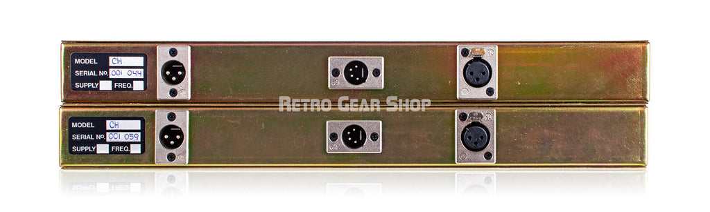 Chandler Limited Channel Strip Stereo Pair Front Rear