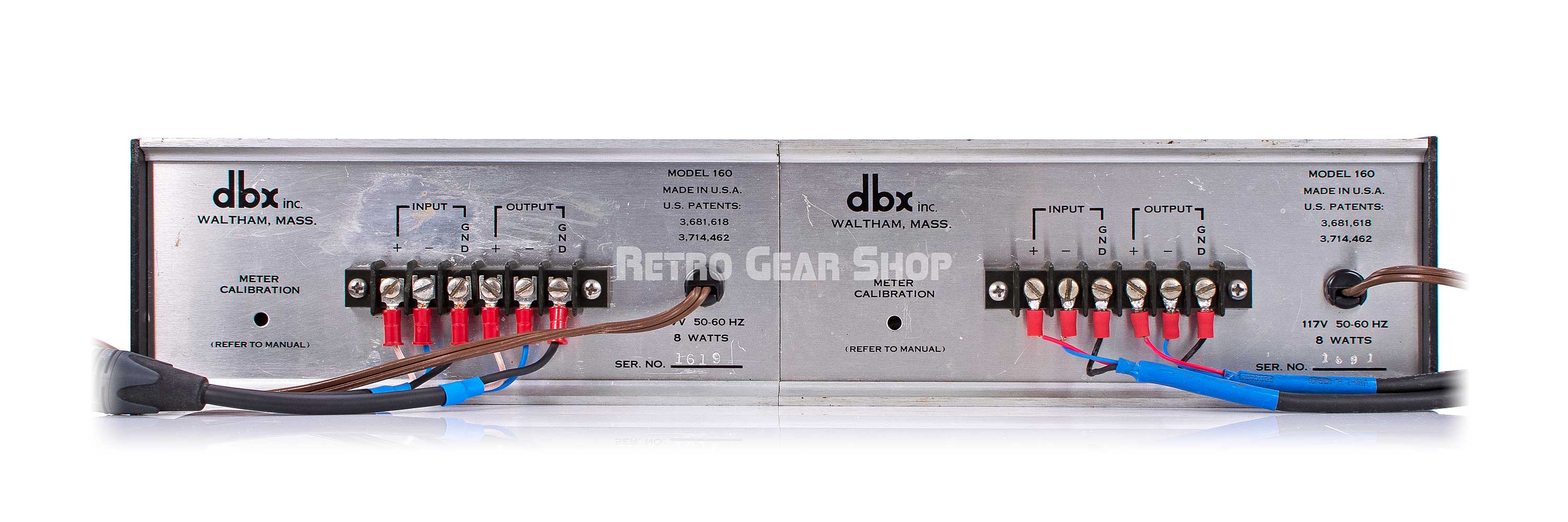 DBX 160 VU Pair Compressor Limiter Vintage Rare– Retro Gear Shop