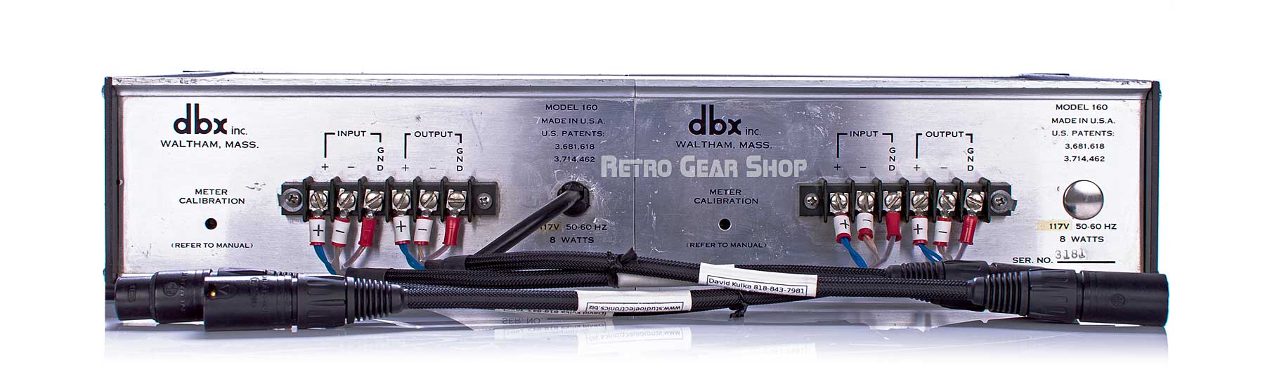 DBX 160 VU Pair Rear