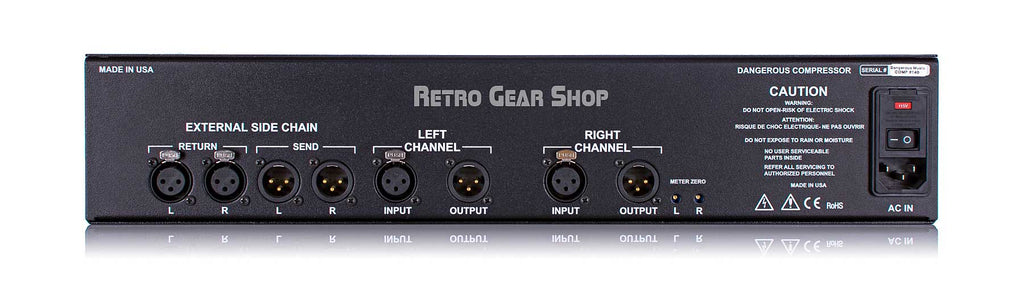 Dangerous Music Compressor Rear