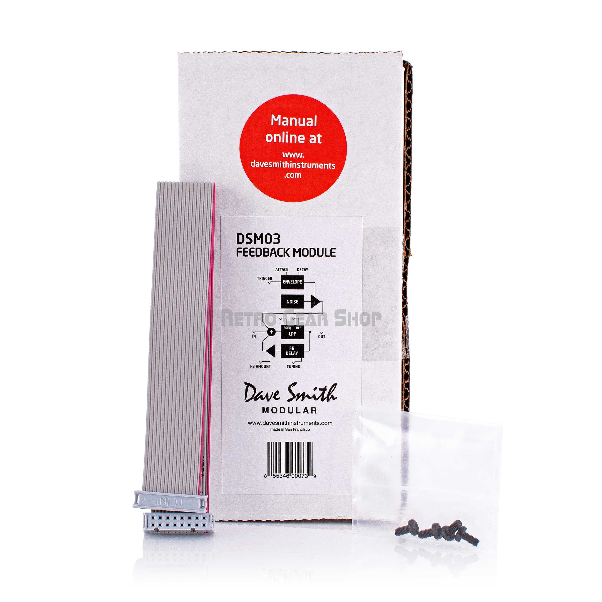 Dave Smith Instruments DSM03 Feedback Module Box Extras