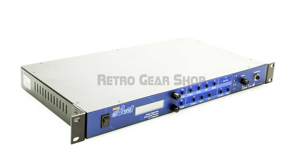 Dave Smith Instruments Poly Evolver Rack Front Left