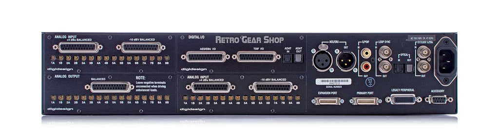 Digidesign 192 HD 16x8x8 Rear