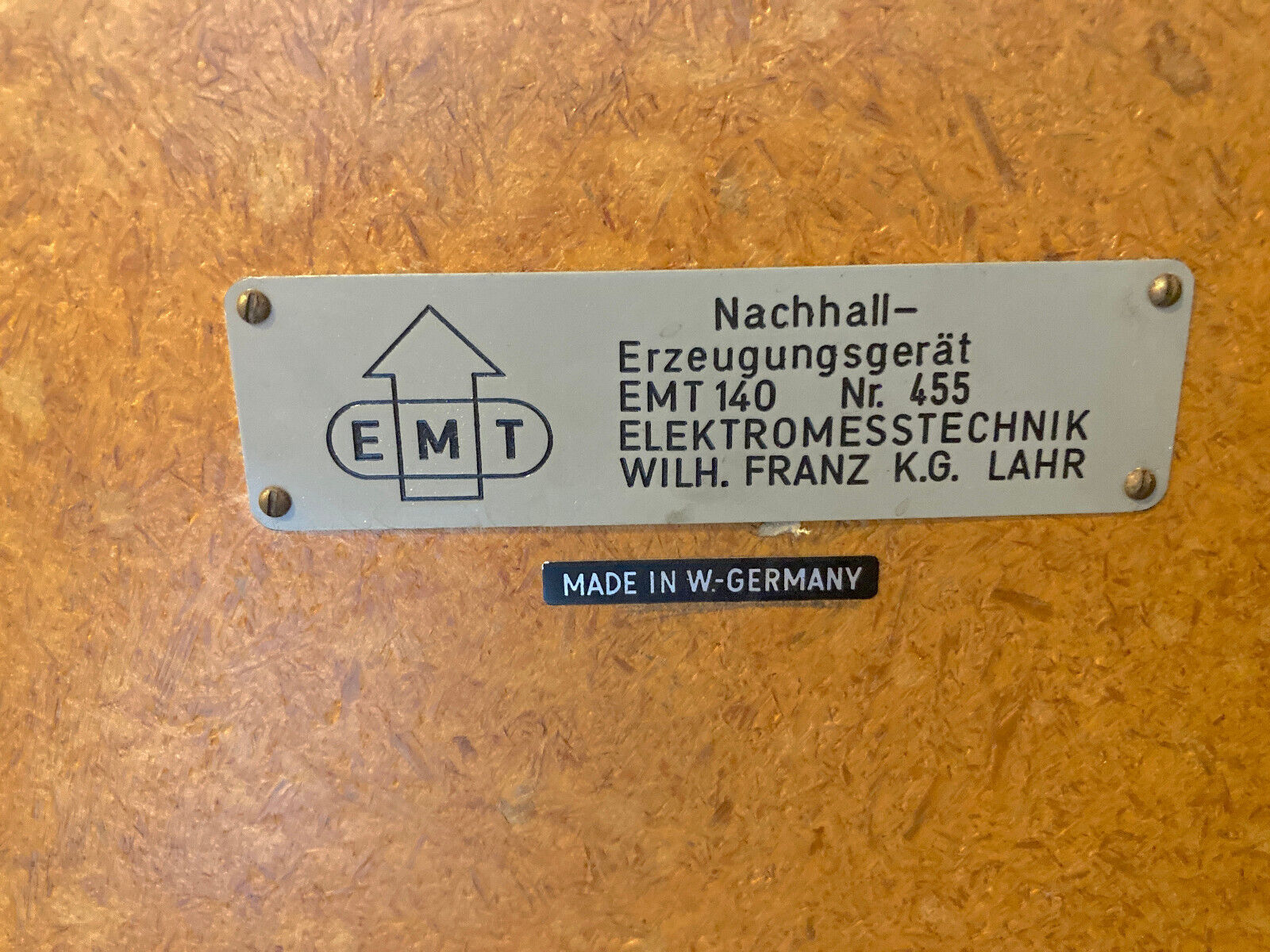 EMT 140 Stereo Solid State Serial
