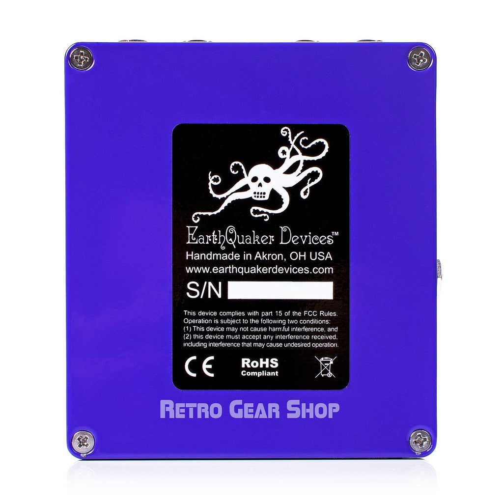 EarthQuaker Devices Pyramids Stereo Flanging Bottom