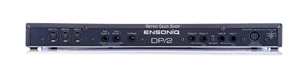 Ensoniq DP2 #1 Rear