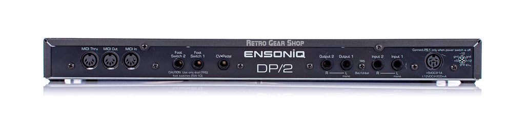 Ensoniq DP/2 Rear