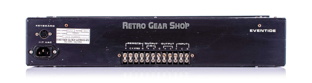 Eventide  H910 H9922 Rear