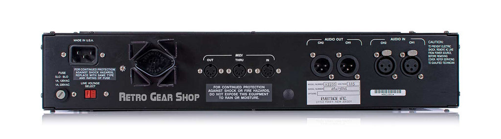Eventide H3500 DFX-Sampling Rear