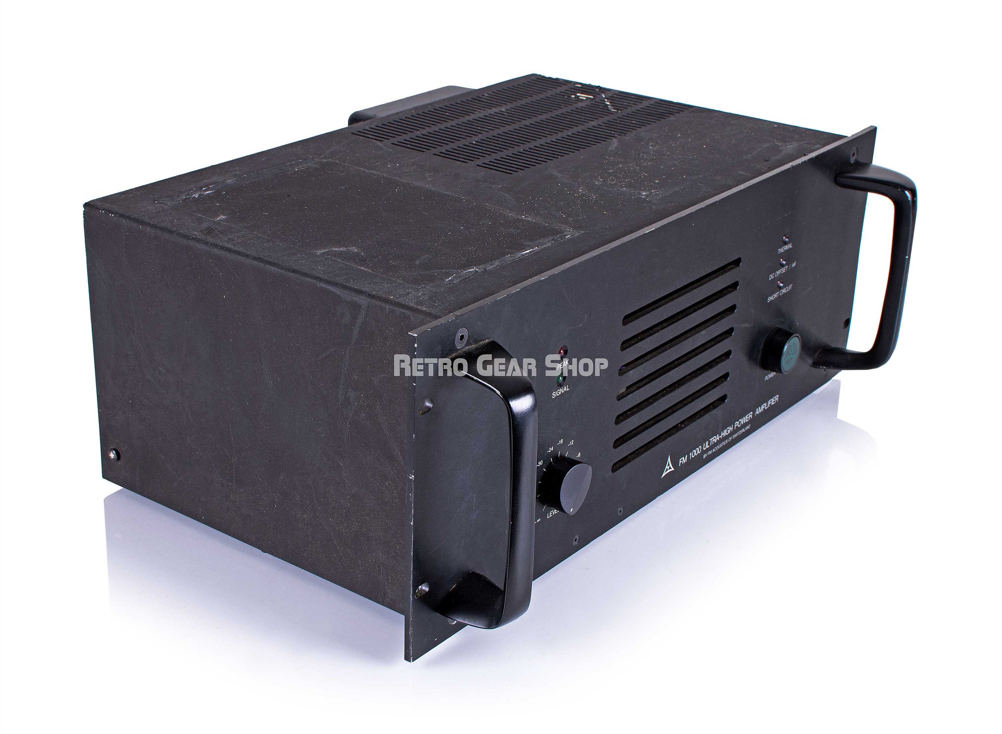 FM Acoustics 1000 Ultra-High Power Amplifier Stereo Power Amp Rare