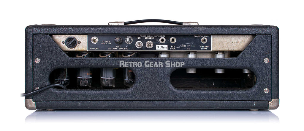 Fender Showman Head Rear