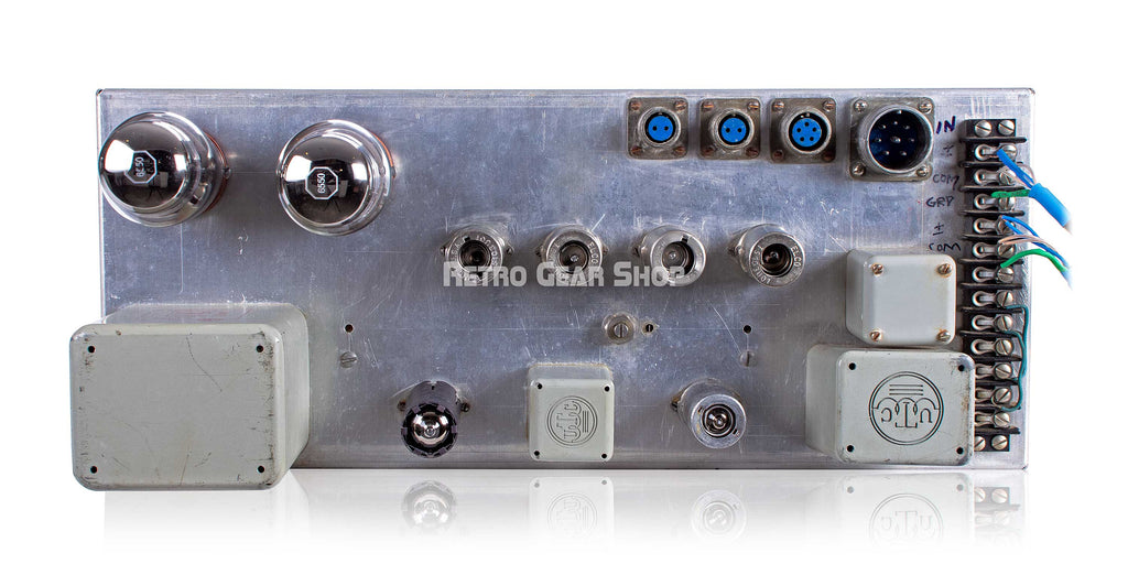 Daniel N. Flickinger 226-7 Prototype 226-9 Rare Vintage Analog Tube Limiter Compressor Rear