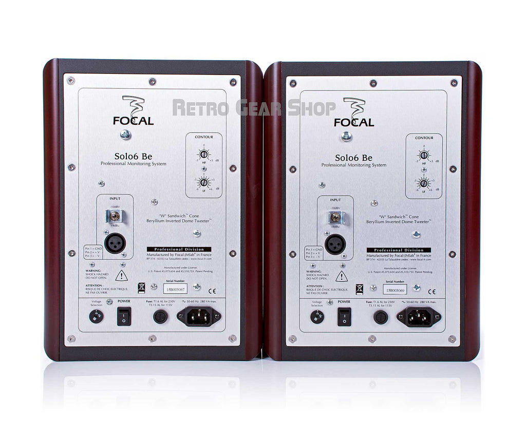 Focal Solo6 Be Rear