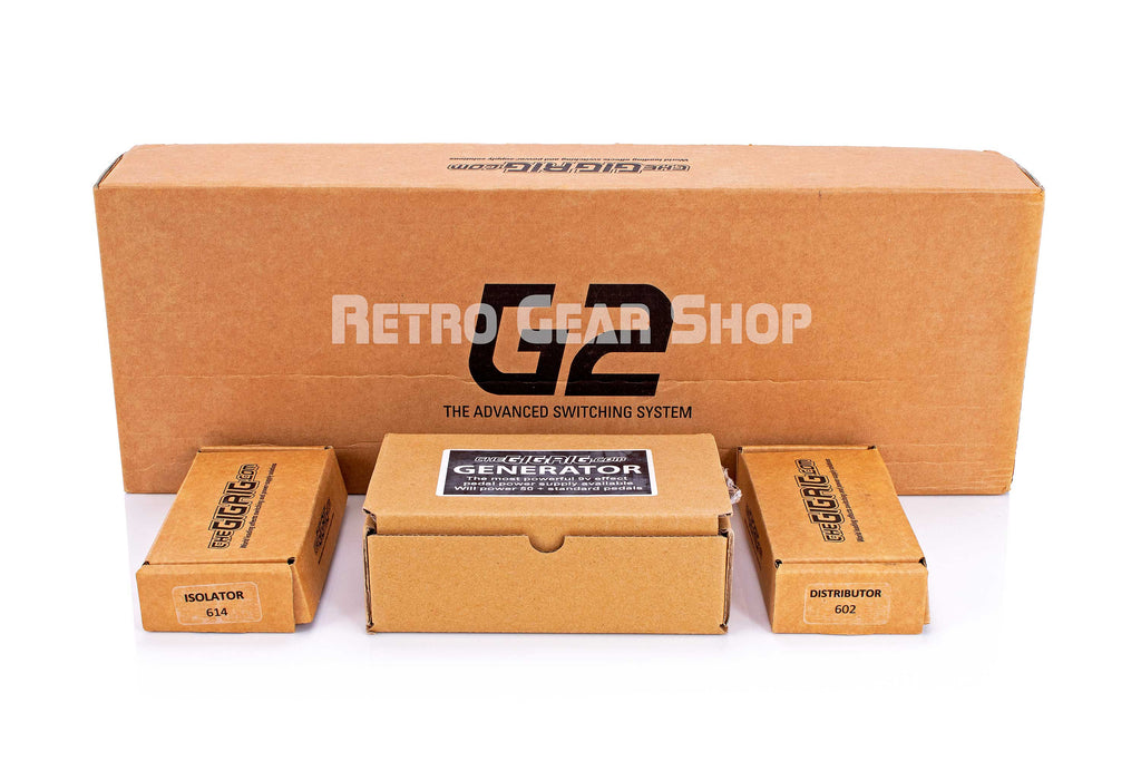 Gigrig G2 Pedal Board Effects Pedal Switching System Boxed
