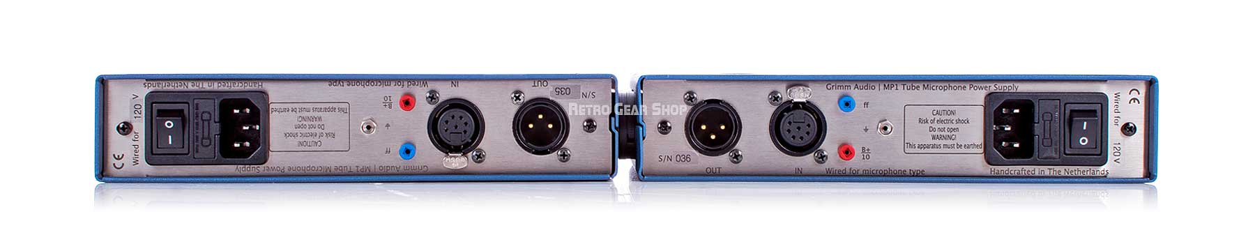 Grimm MP1 19" Stereo Pair Rear