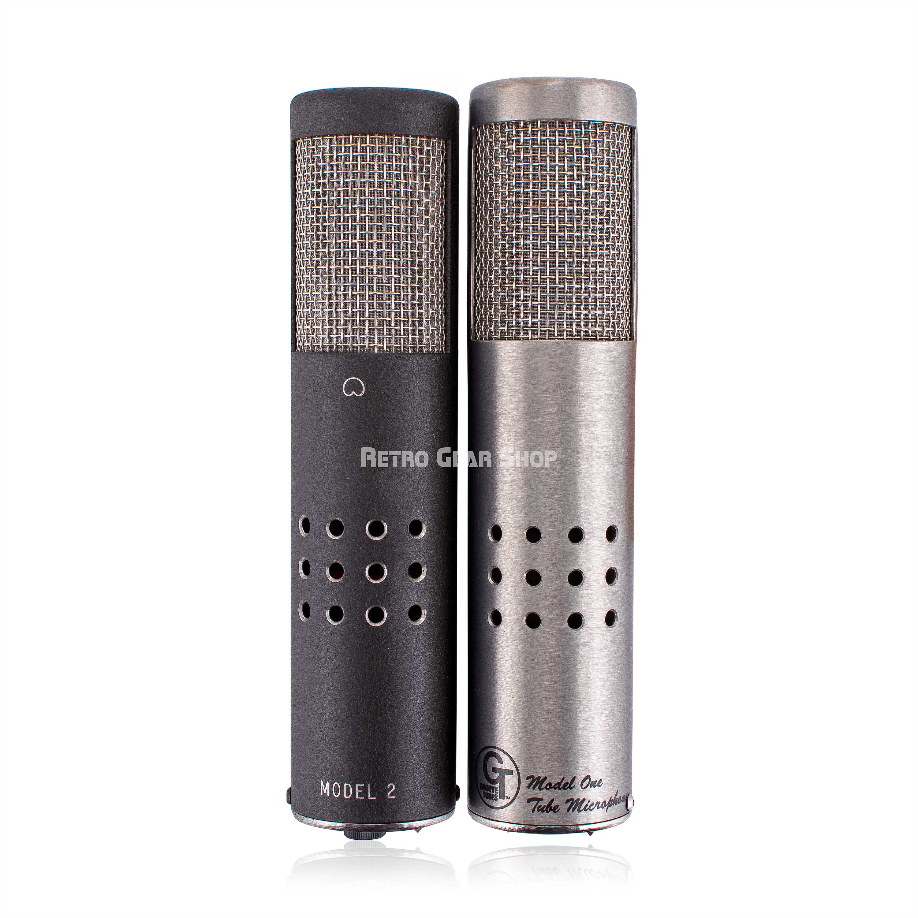 Groove Tubes GT Model 1 Model 2 Tube Microphones Set PSU– Retro