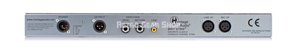 Heritage Audio Britstrip Rear