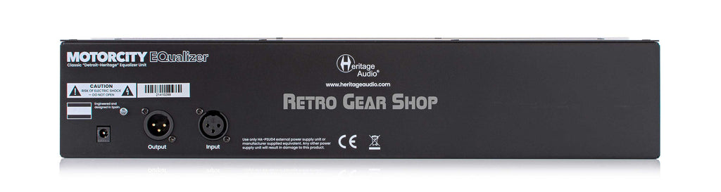 Heritage Audio Motorcity EQ Rear