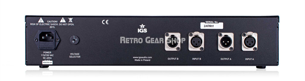 IGS Audio Volfram Limiter Rear