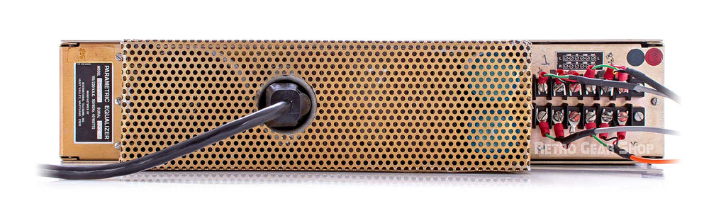 ITI Sontec 230 Parametric EQ Rear