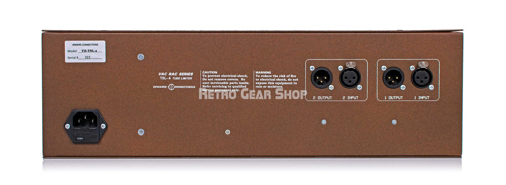 Inward ConnectionsTSL-4 Rear