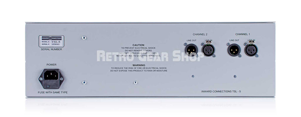 Inward Connections Vac Rac TSL-5 Rear