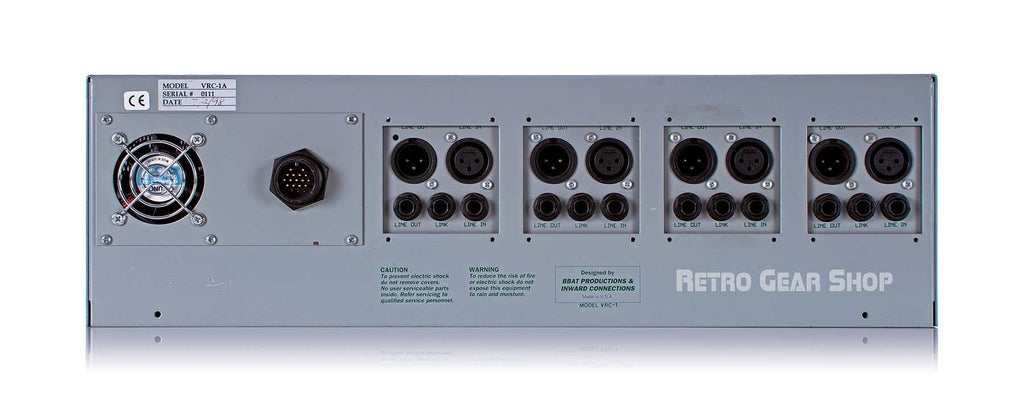 Inward Connections VacRac 4000 TLM-1 Rear