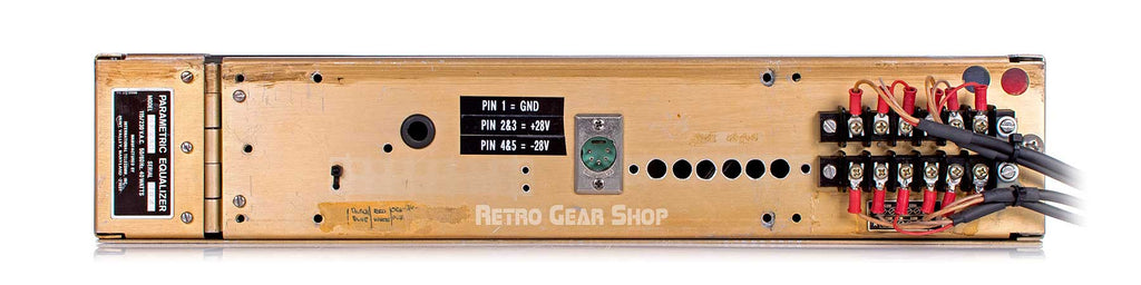 ITI Sontec 230 Parametric EQ Rear