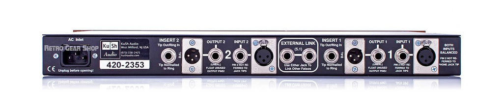 Kush Audio UBK Fatso Rear