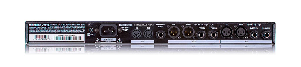 Line 6 Echo Pro Delay Rack Effect Rear