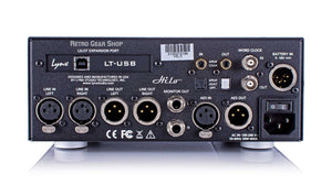Lynx Hilo Reference A/D D/A Converter System LT-USB Card Silver Rear