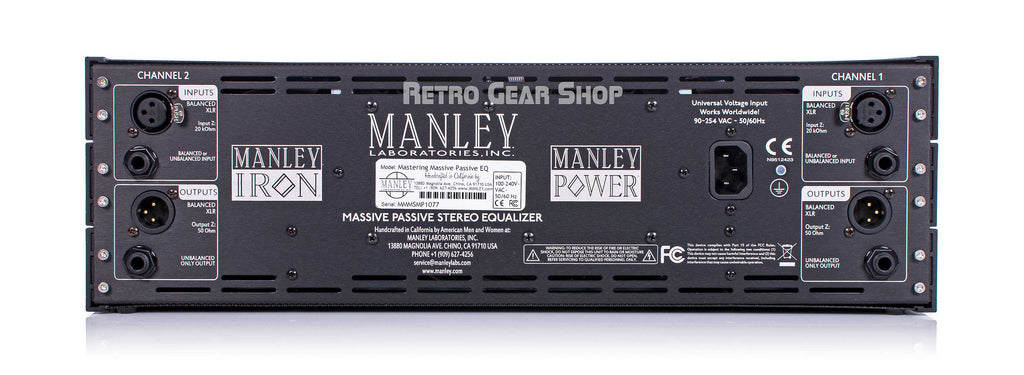 Manley Massive Passive Rear