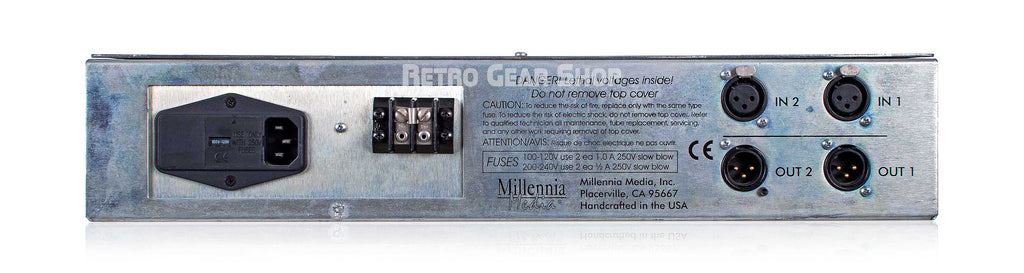 Millennia Media TCL-2 Twin Topology Opto Compressor Limiter Dual Tube  Channel– Retro Gear Shop