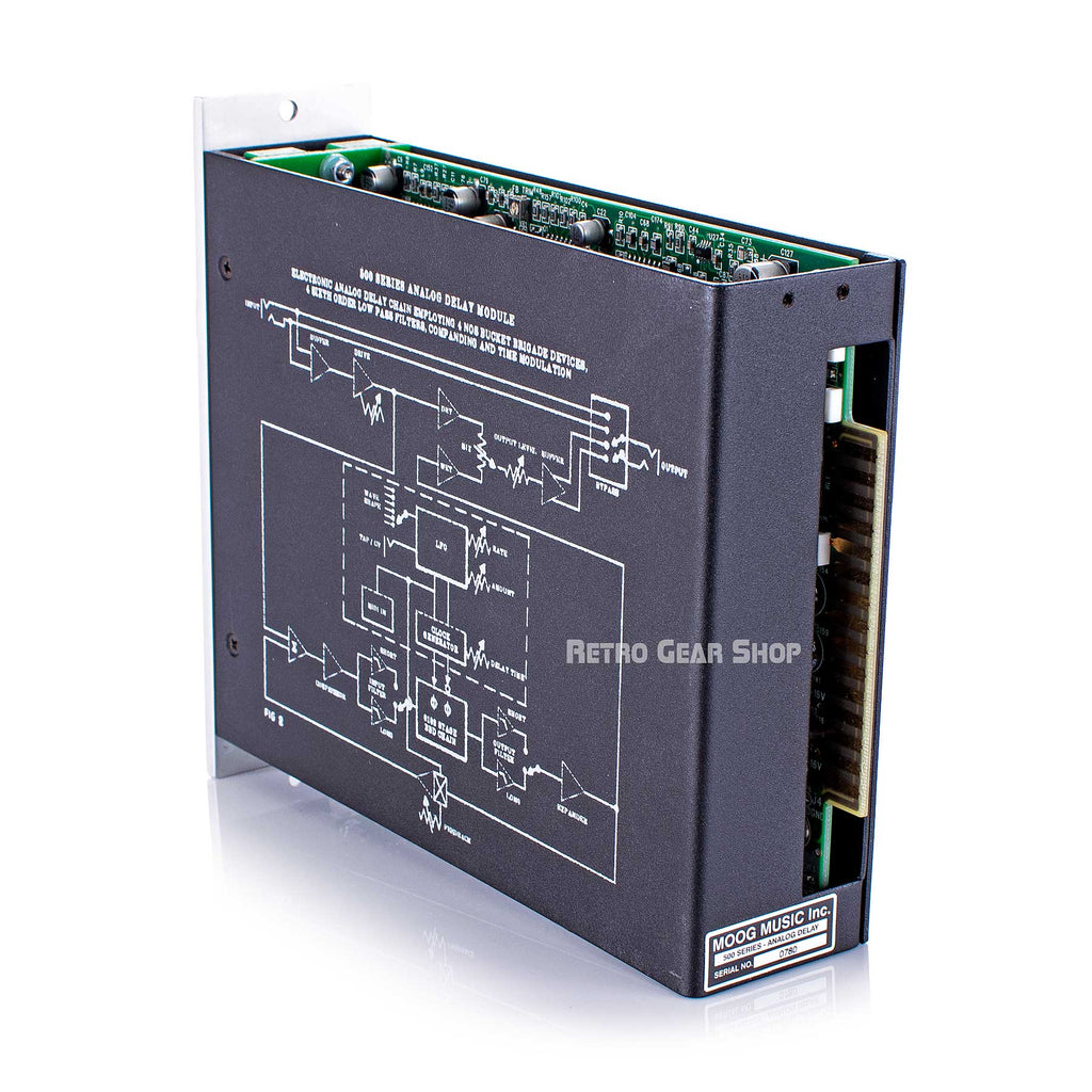 Moog 500 Series Analog Delay Module Right Rear