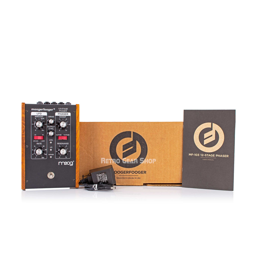 Moog MF-103 Box Manual Extras