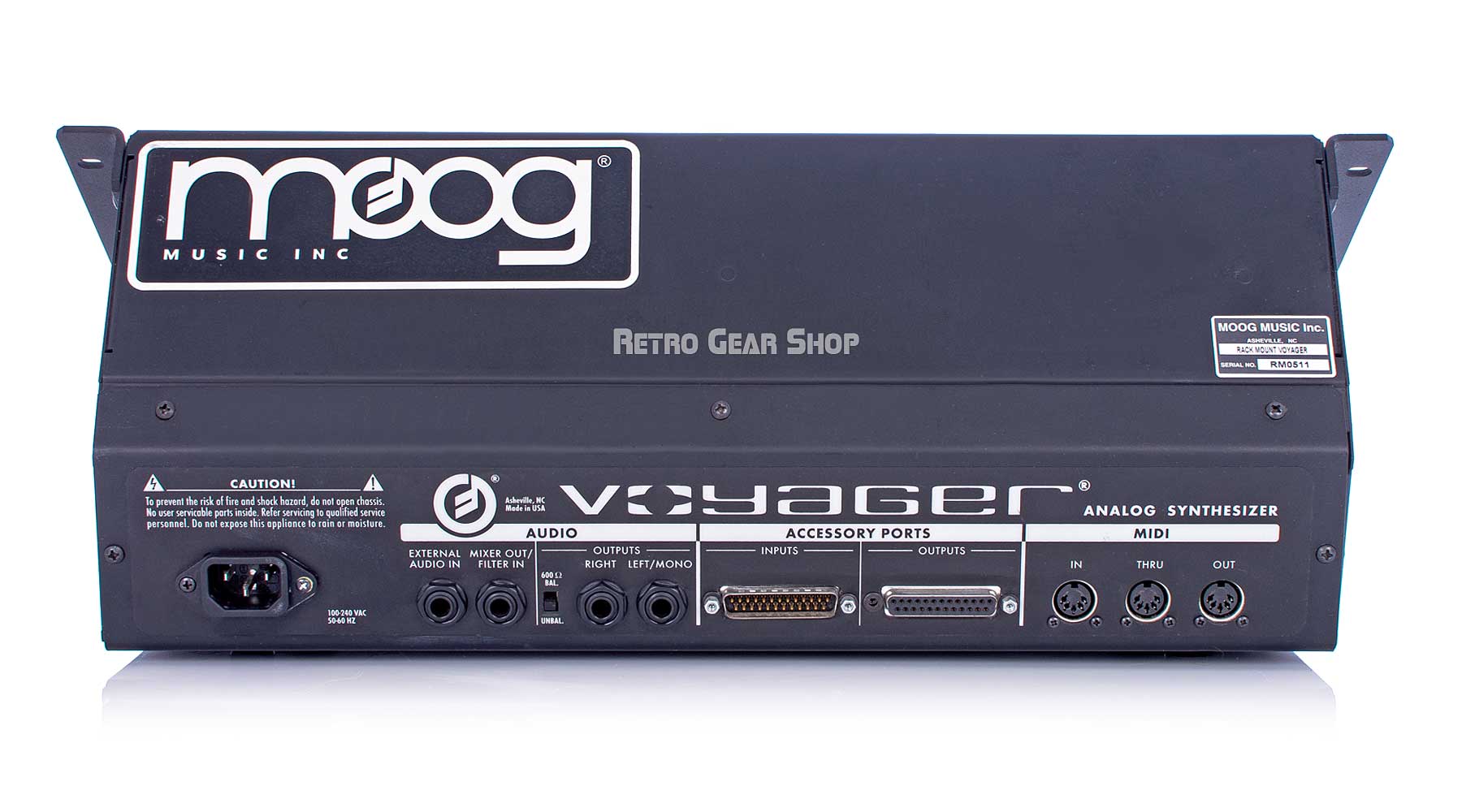 Moog Minimoog Voyager RME Rear